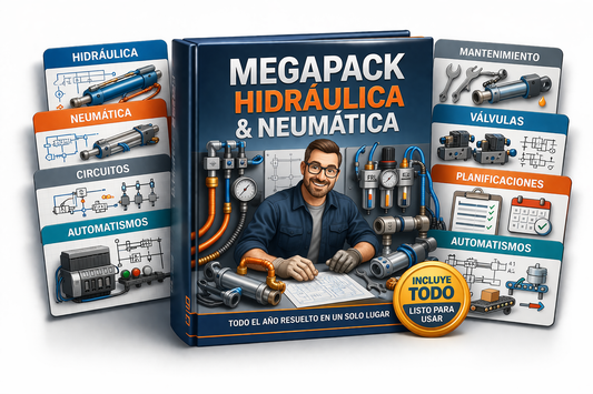 MEGA PACK HIDRAULICA Y NEUMATICA + KIT DEL ALUMNO TÉCNICO